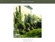Tablet Screenshot of madisoncox.com